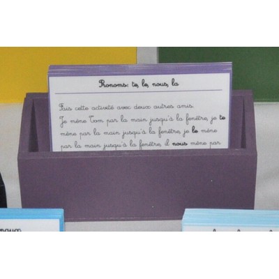 Boites de commande aux couleurs de la SOURCE