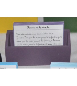 Boites de commande aux couleurs de la SOURCE