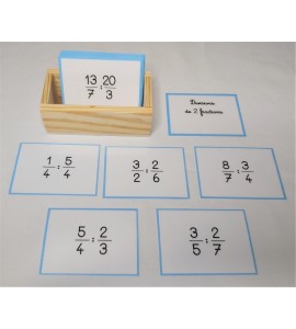 Divisions de 2 fractions