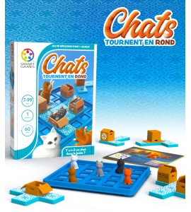 Chats tournent en rond